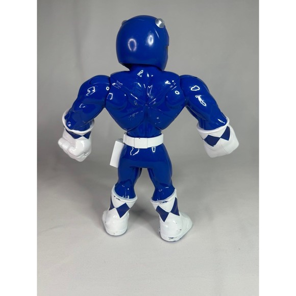 Playskool Heroes Mega Mighties Power Rangers Blue Ranger 10-inch Figure Billy - Picture 3 of 5